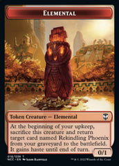 Elemental (018) // Copy Double-Sided Token [Streets of New Capenna Commander Tokens] | Deep Dive Games St. Marys