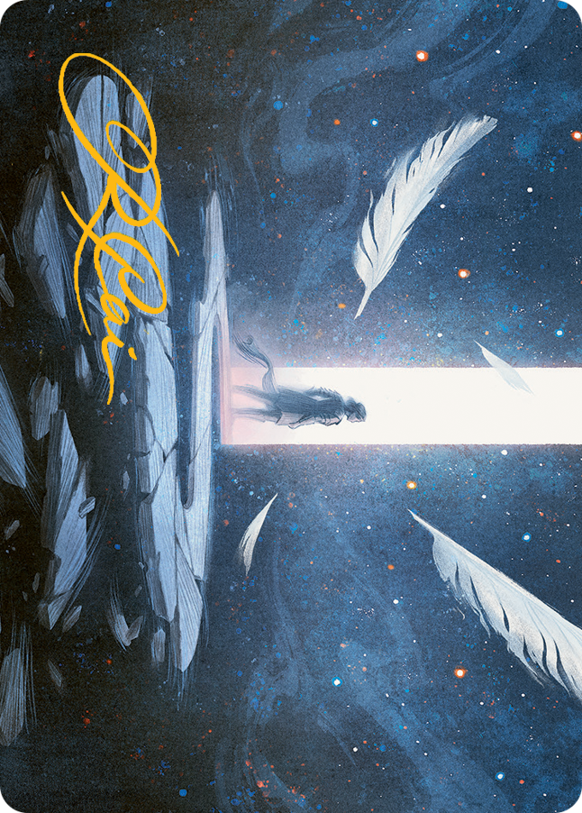 Moment of Truth Art Card (Gold-Stamped Signature) [March of the Machine Art Series] | Deep Dive Games St. Marys