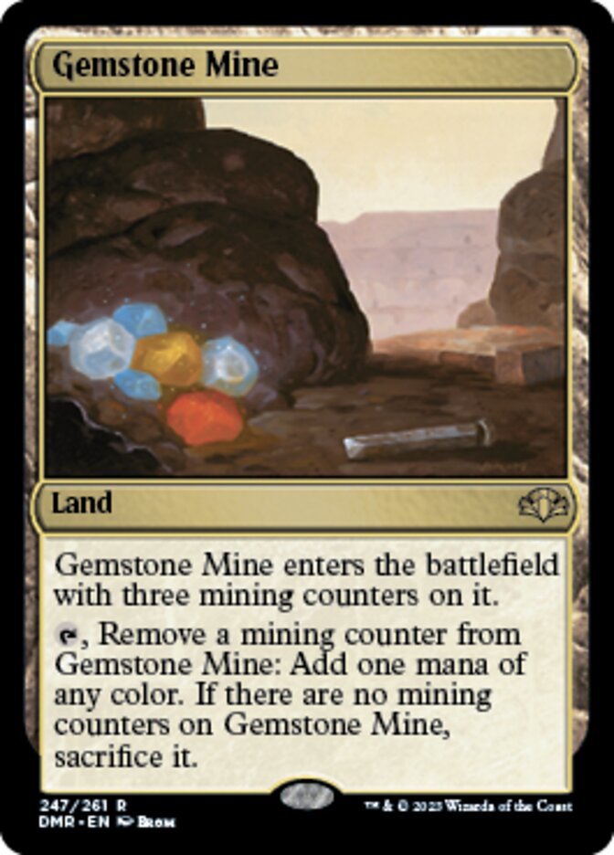 Gemstone Mine [Dominaria Remastered] | Deep Dive Games St. Marys