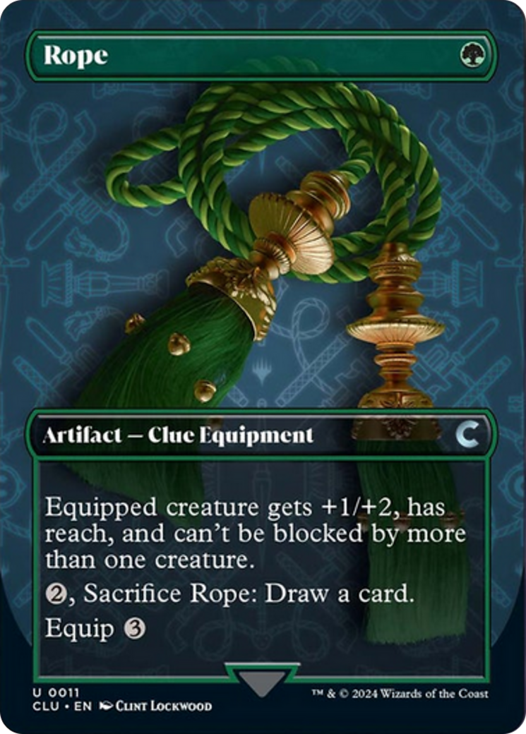 Rope (Borderless) [Ravnica: Clue Edition] | Deep Dive Games St. Marys