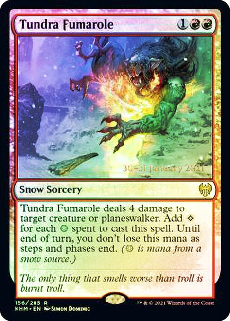 Tundra Fumarole [Kaldheim Prerelease Promos] | Deep Dive Games St. Marys