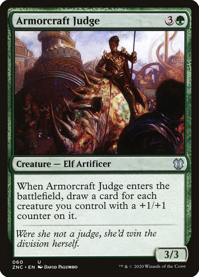 Armorcraft Judge [Zendikar Rising Commander] | Deep Dive Games St. Marys