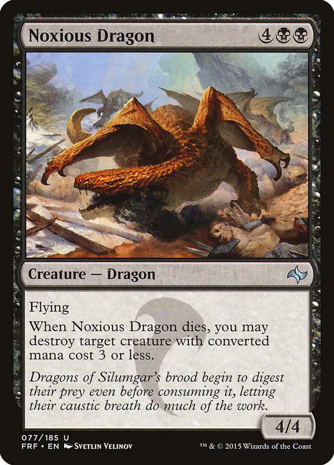 Noxious Dragon [Fate Reforged] | Deep Dive Games St. Marys