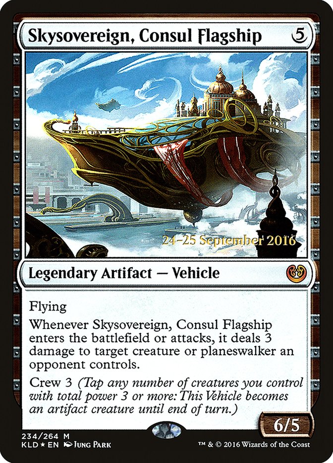 Skysovereign, Consul Flagship [Kaladesh Prerelease Promos] | Deep Dive Games St. Marys