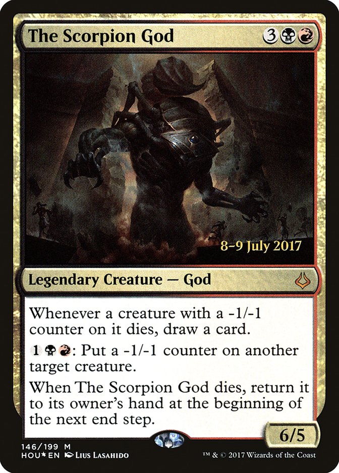 The Scorpion God [Hour of Devastation Prerelease Promos] | Deep Dive Games St. Marys