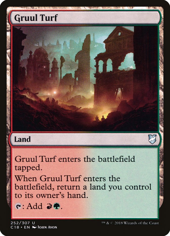 Gruul Turf [Commander 2018] | Deep Dive Games St. Marys