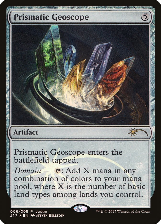 Prismatic Geoscope [Judge Gift Cards 2017] | Deep Dive Games St. Marys