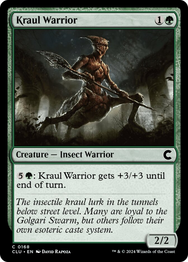 Kraul Warrior [Ravnica: Clue Edition] | Deep Dive Games St. Marys