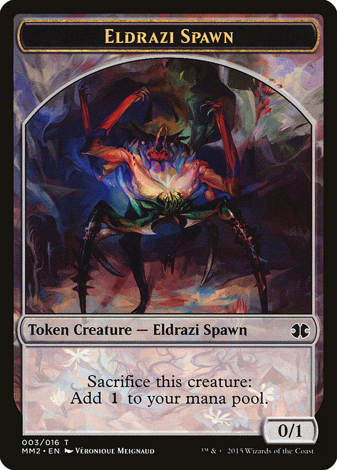 Eldrazi Spawn Token (003/016) [Modern Masters 2015 Tokens] | Deep Dive Games St. Marys