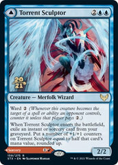 Torrent Sculptor // Flamethrower Sonata [Strixhaven: School of Mages Prerelease Promos] | Deep Dive Games St. Marys