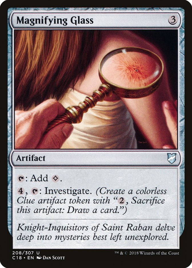 Magnifying Glass [Commander 2018] | Deep Dive Games St. Marys