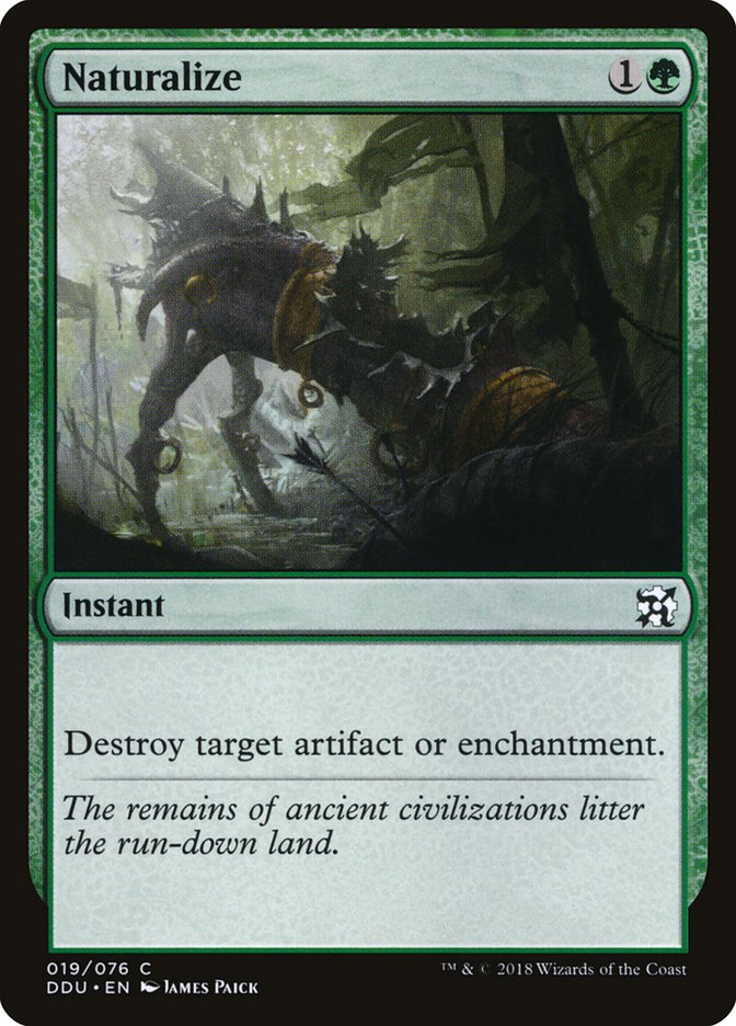 Naturalize [Duel Decks: Elves vs. Inventors] | Deep Dive Games St. Marys