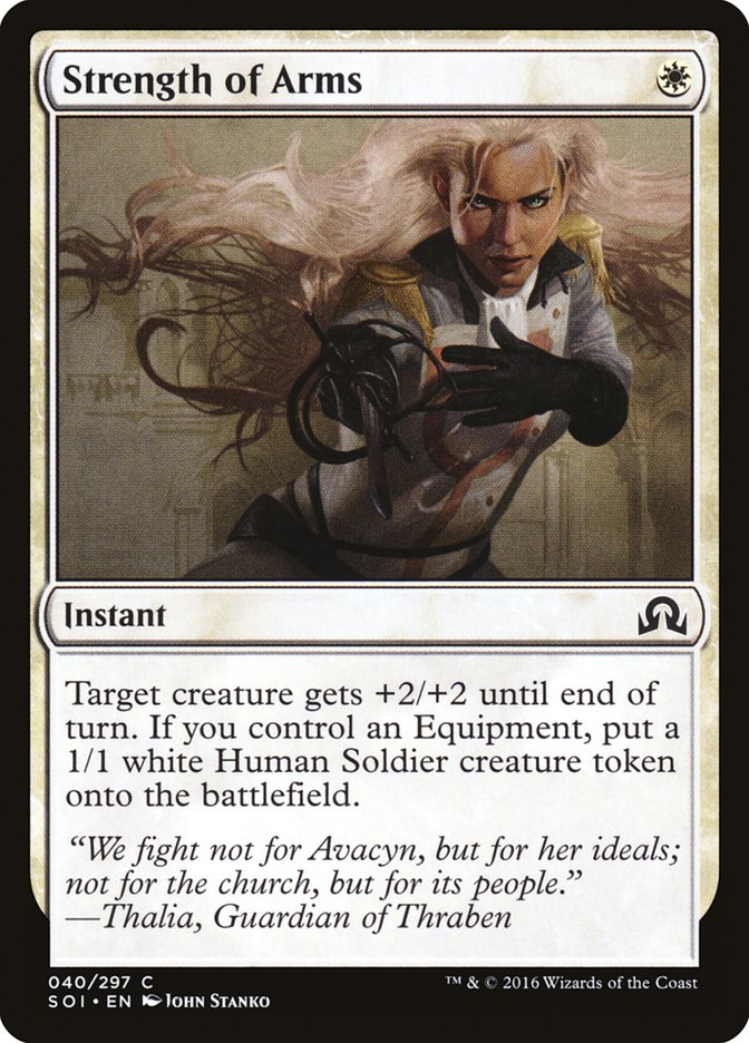 Strength of Arms [Shadows over Innistrad] | Deep Dive Games St. Marys