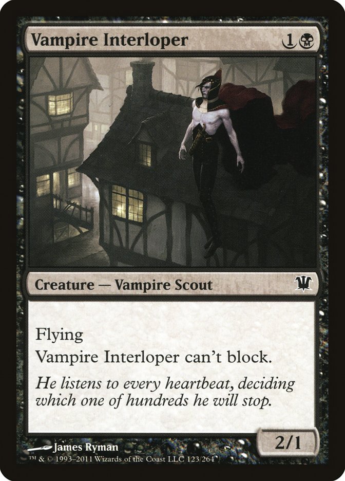 Vampire Interloper [Innistrad] | Deep Dive Games St. Marys