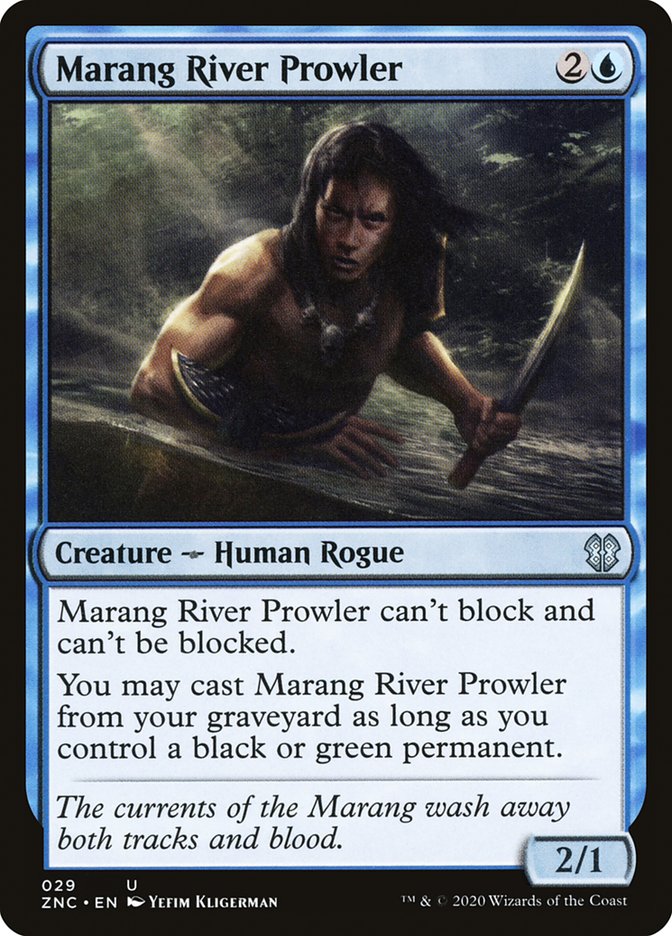 Marang River Prowler [Zendikar Rising Commander] | Deep Dive Games St. Marys