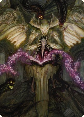 Demonic Tutor Art Card [Commander Masters Art Series] | Deep Dive Games St. Marys