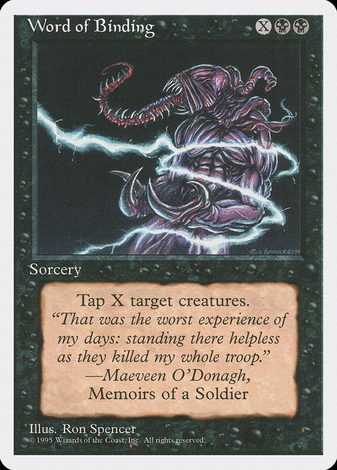 Word of Binding [Fourth Edition] | Deep Dive Games St. Marys