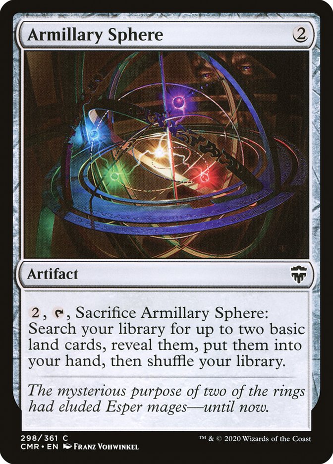 Armillary Sphere [Commander Legends] | Deep Dive Games St. Marys