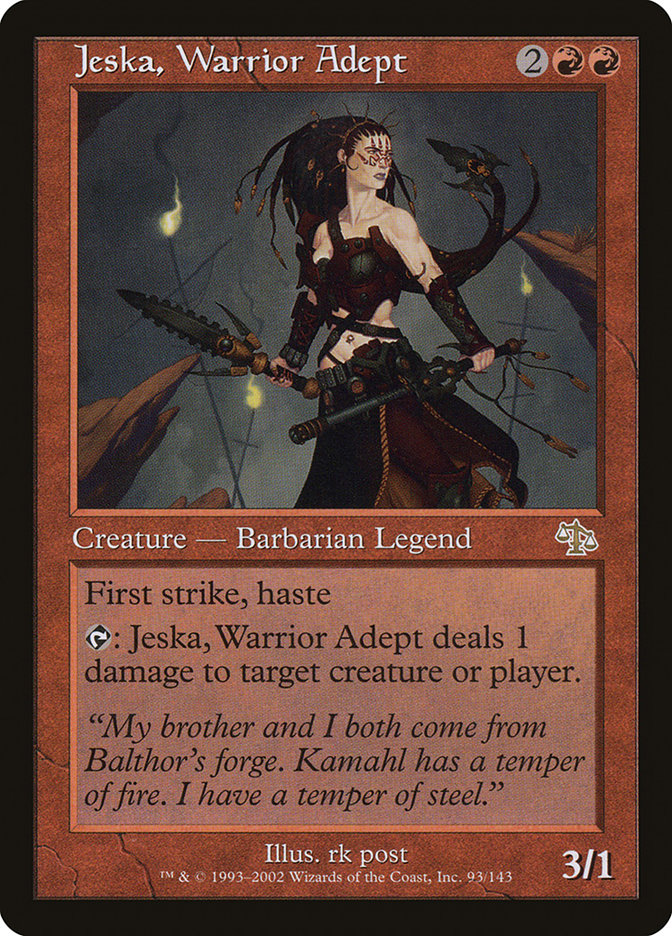 Jeska, Warrior Adept [Judgment] | Deep Dive Games St. Marys