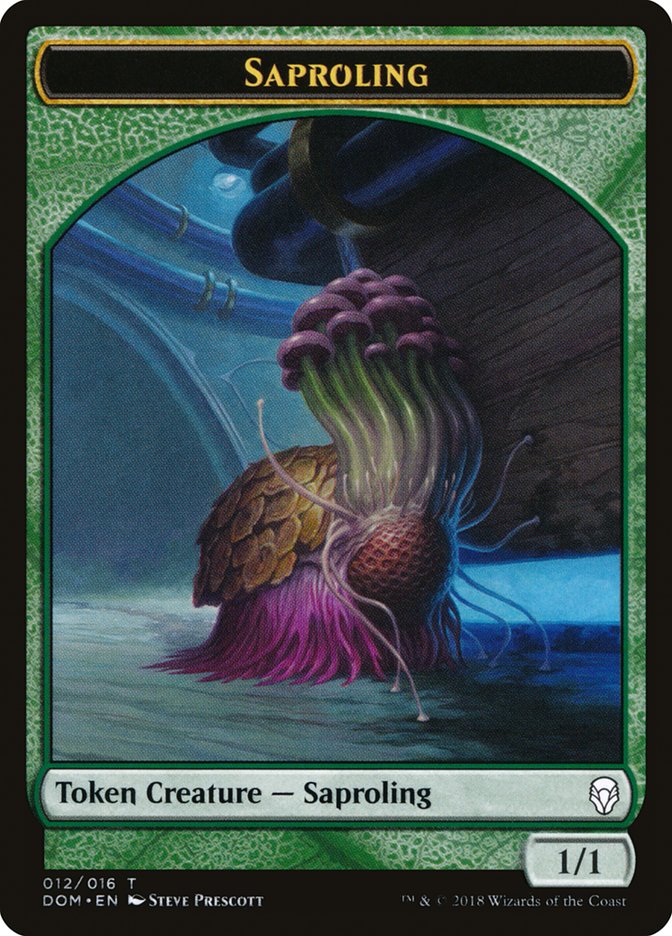 Saproling Token (012/016) [Dominaria Tokens] | Deep Dive Games St. Marys