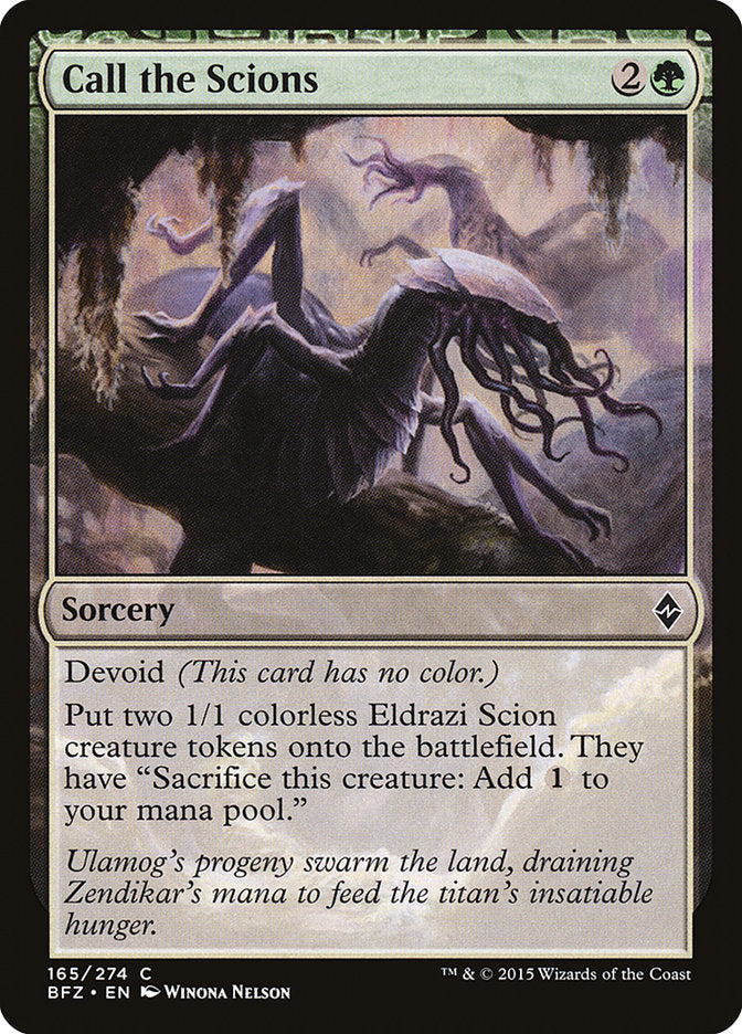 Call the Scions [Battle for Zendikar] | Deep Dive Games St. Marys