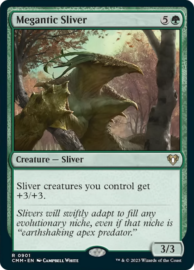 Megantic Sliver [Commander Masters] | Deep Dive Games St. Marys