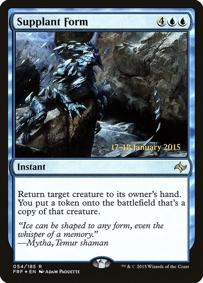 Supplant Form [Fate Reforged Prerelease Promos] | Deep Dive Games St. Marys