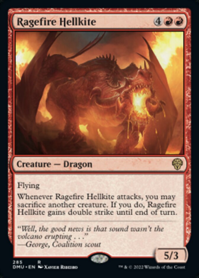 Ragefire Hellkite [Dominaria United] | Deep Dive Games St. Marys