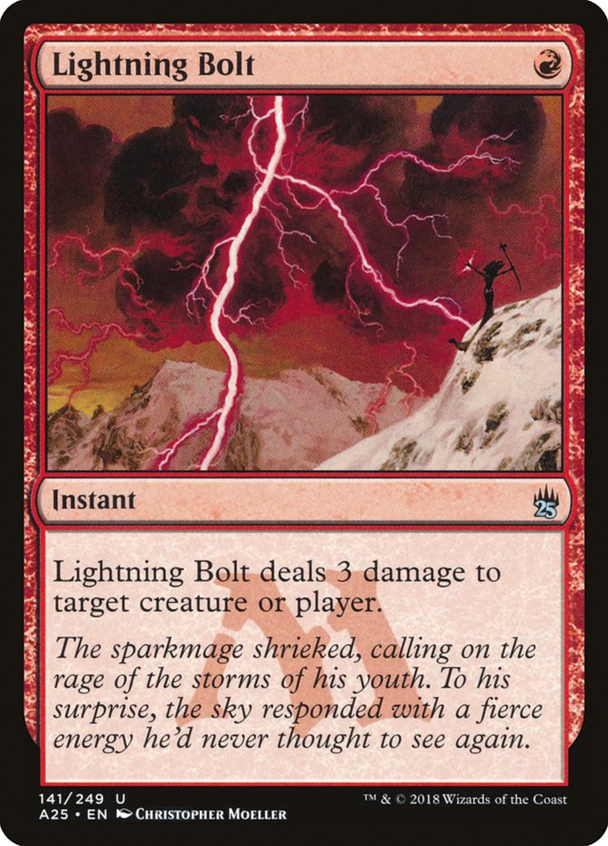 Lightning Bolt [Masters 25] | Deep Dive Games St. Marys