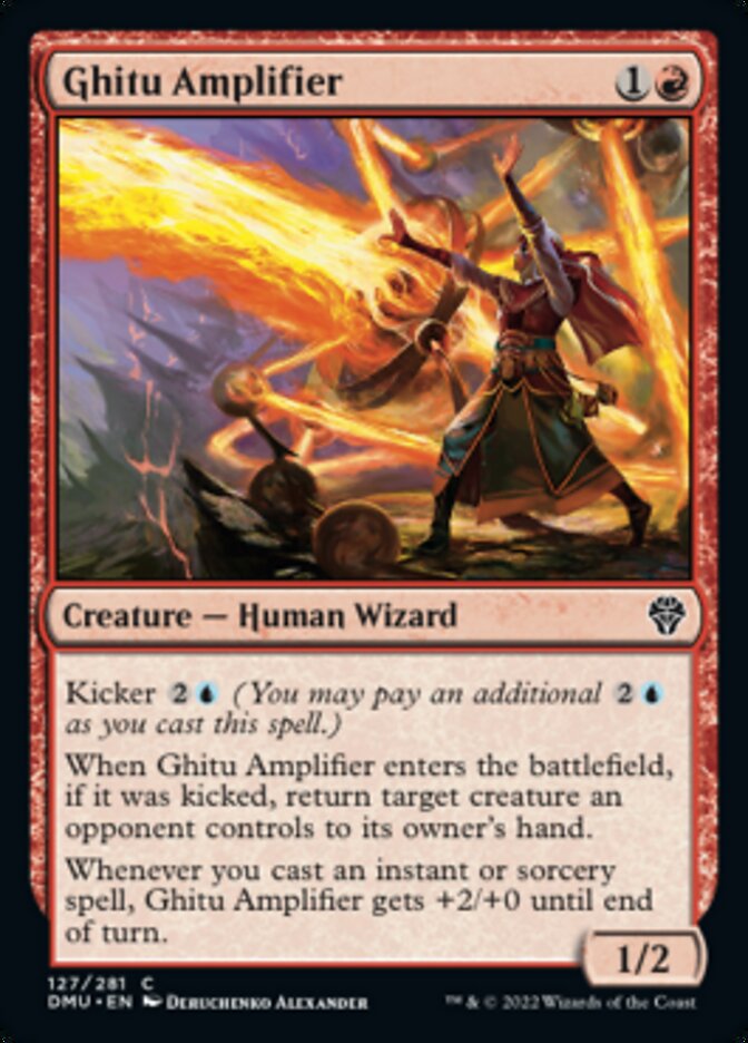 Ghitu Amplifier [Dominaria United] | Deep Dive Games St. Marys