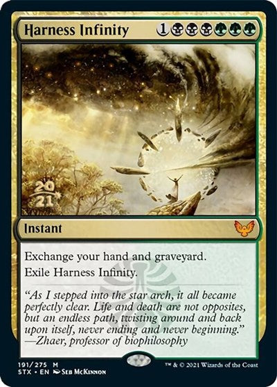 Harness Infinity [Strixhaven: School of Mages Prerelease Promos] | Deep Dive Games St. Marys