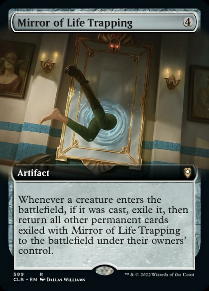Mirror of Life Trapping (Extended Art) [Commander Legends: Battle for Baldur's Gate] | Deep Dive Games St. Marys