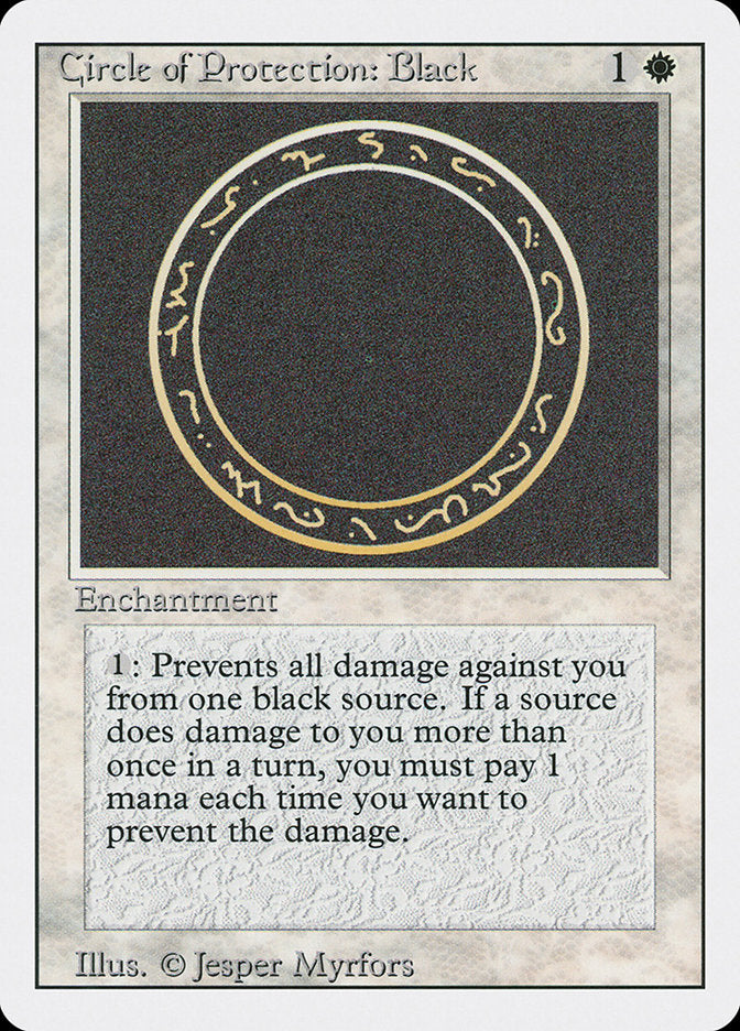 Circle of Protection: Black [Revised Edition] | Deep Dive Games St. Marys