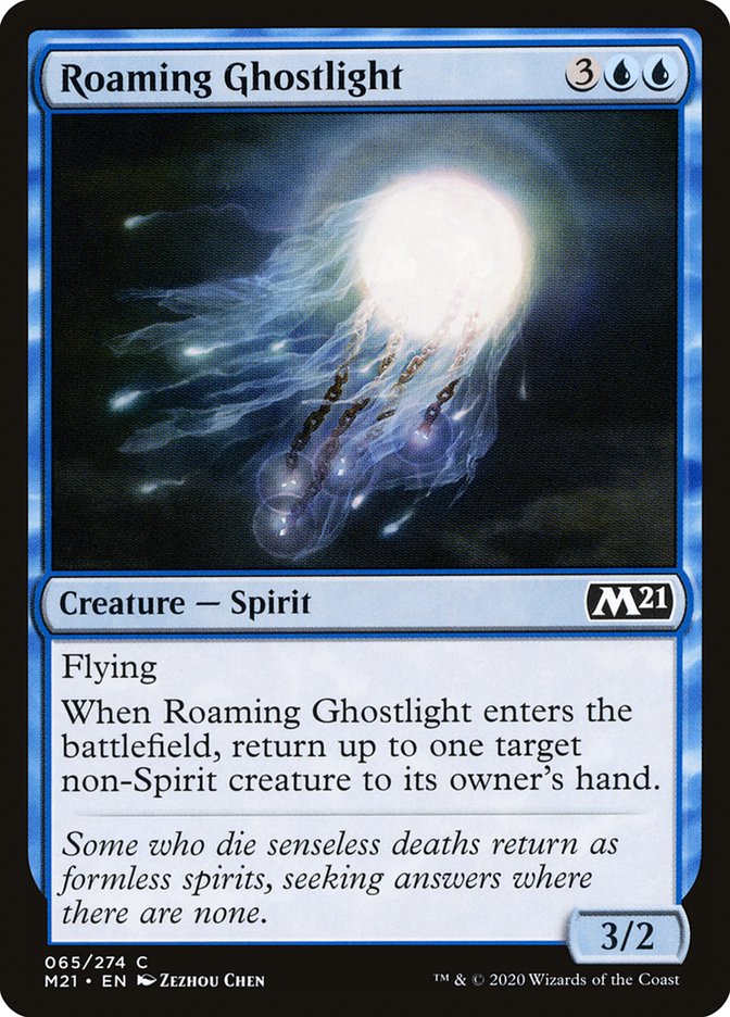 Roaming Ghostlight [Core Set 2021] | Deep Dive Games St. Marys