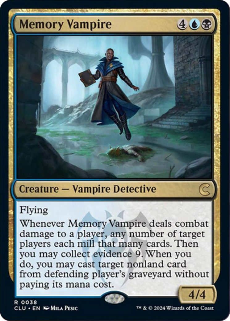 Memory Vampire [Ravnica: Clue Edition] | Deep Dive Games St. Marys