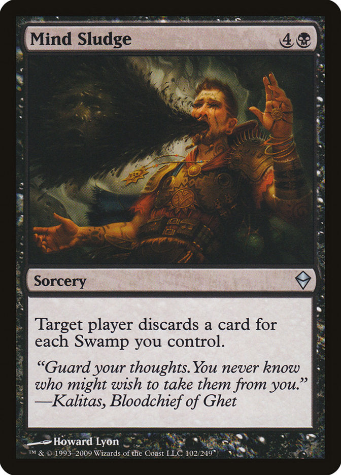 Mind Sludge [Zendikar] | Deep Dive Games St. Marys