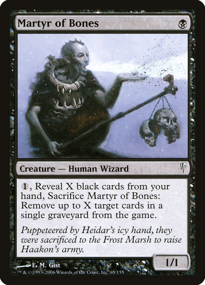 Martyr of Bones [Coldsnap] | Deep Dive Games St. Marys