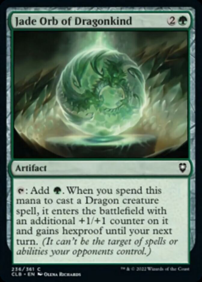 Jade Orb of Dragonkind [Commander Legends: Battle for Baldur's Gate] | Deep Dive Games St. Marys