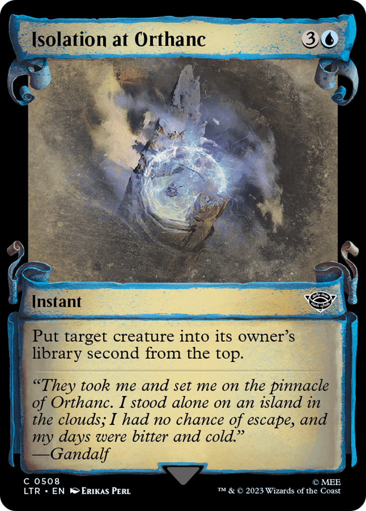 Isolation at Orthanc [The Lord of the Rings: Tales of Middle-Earth Showcase Scrolls] | Deep Dive Games St. Marys