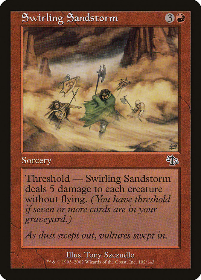 Swirling Sandstorm [Judgment] | Deep Dive Games St. Marys