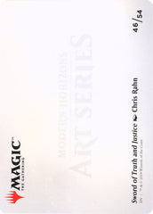 Sword of Truth and Justice // Sword of Truth and Justice [Modern Horizons Art Series] | Deep Dive Games St. Marys