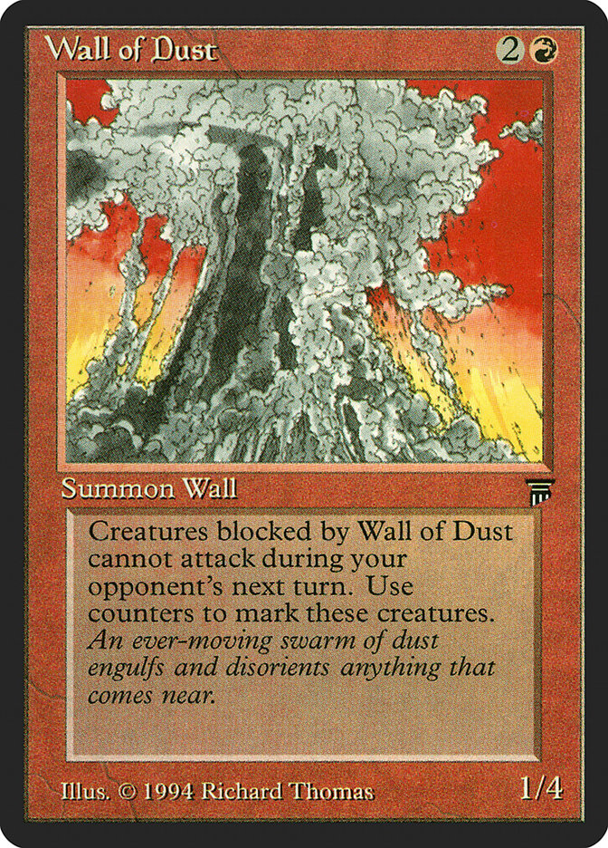 Wall of Dust [Legends] | Deep Dive Games St. Marys