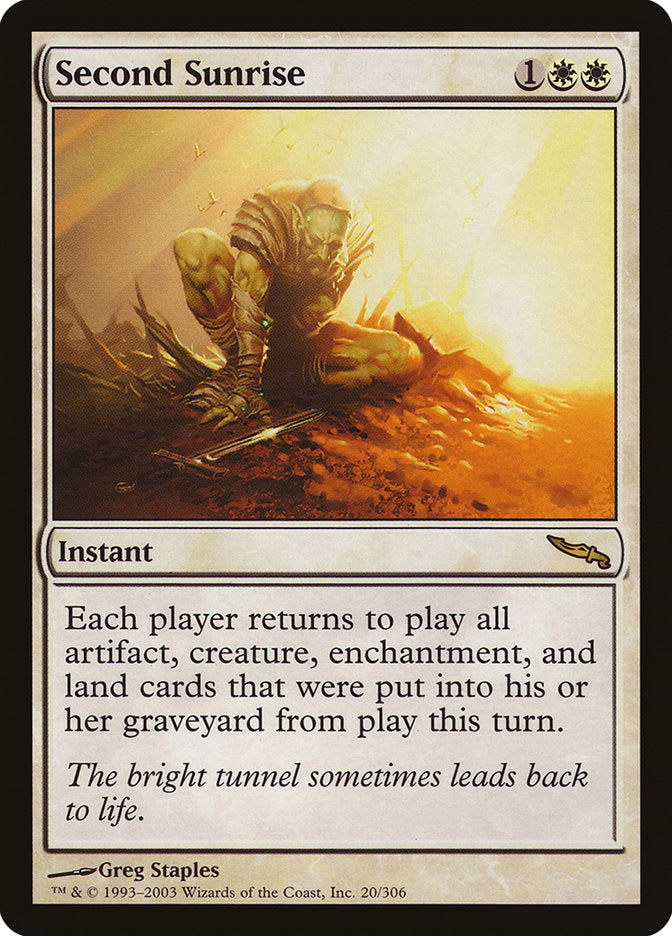 Second Sunrise [Mirrodin] | Deep Dive Games St. Marys