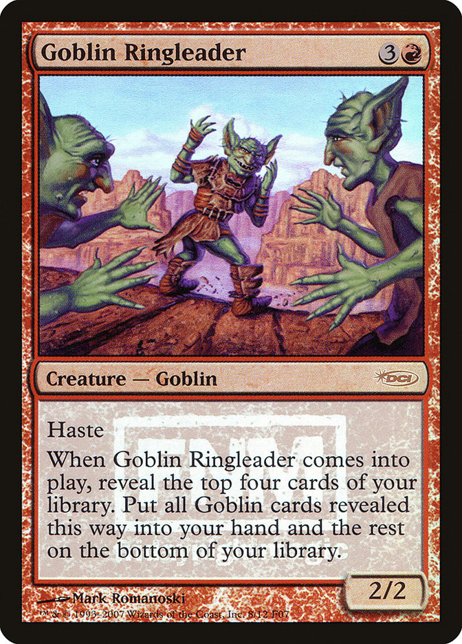 Goblin Ringleader [Friday Night Magic 2007] | Deep Dive Games St. Marys