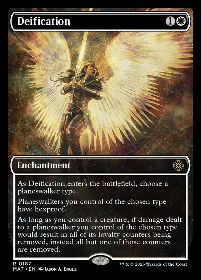 Deification (Showcase Halo Foil) [March of the Machine: The Aftermath] | Deep Dive Games St. Marys
