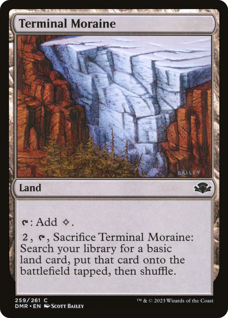 Terminal Moraine [Dominaria Remastered] | Deep Dive Games St. Marys