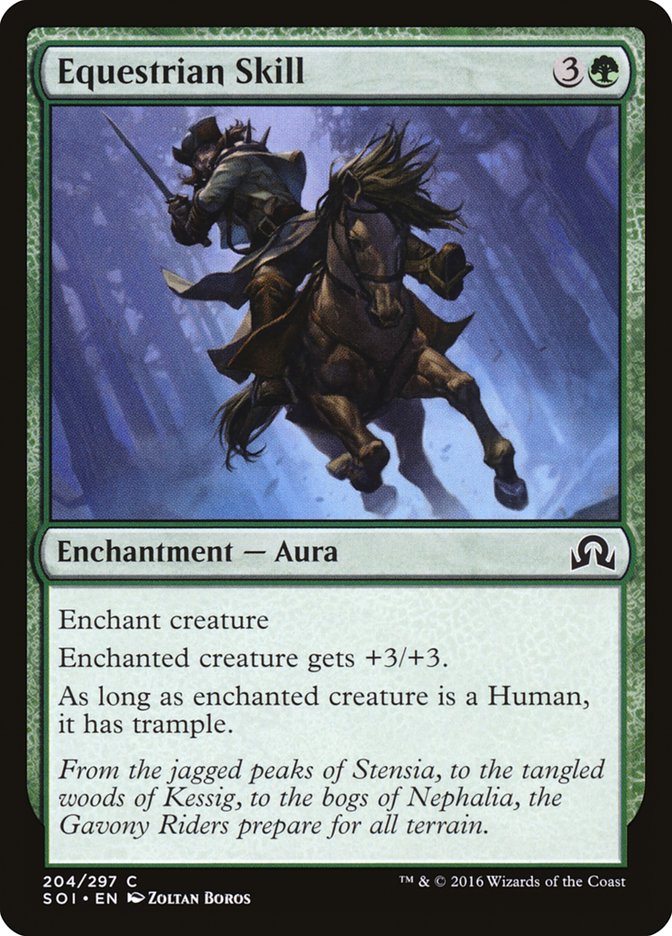 Equestrian Skill [Shadows over Innistrad] | Deep Dive Games St. Marys