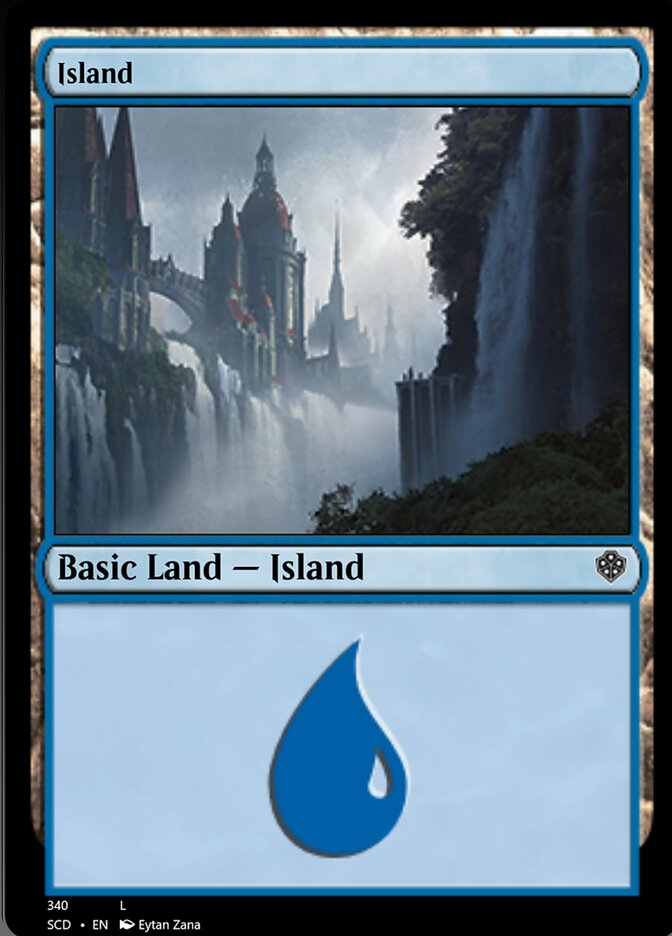 Island (340) [Starter Commander Decks] | Deep Dive Games St. Marys