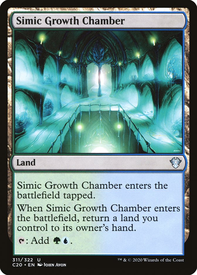 Simic Growth Chamber [Commander 2020] | Deep Dive Games St. Marys