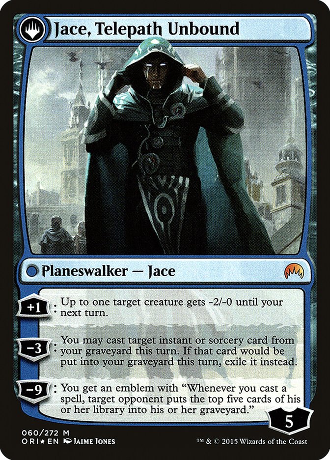 Jace, Vryn's Prodigy // Jace, Telepath Unbound [Magic Origins Prerelease Promos] | Deep Dive Games St. Marys